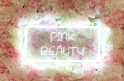 Pink Beauty flower  photo wall made by Kira salmon
